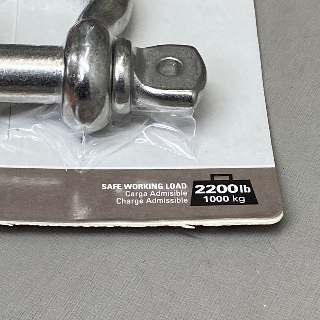 NATIONAL HARDWARE (5 Pack) Stainless Steel Anchor Shackle 3/8" N100-280