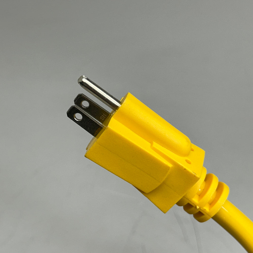 HOME ELECTRICAL ACCESSORIES  Heavy Duty Outdoor/Indoor Extension Cord  12 Gauge, 25' SJTW-3Yellow