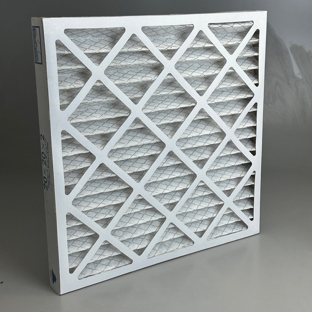AIR FLOW AC/Furnace Air Filter White 20x20x2