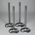 (Set of 4) Super Duty Steel Intake Valves 2.02+1.6" 4304, Silver