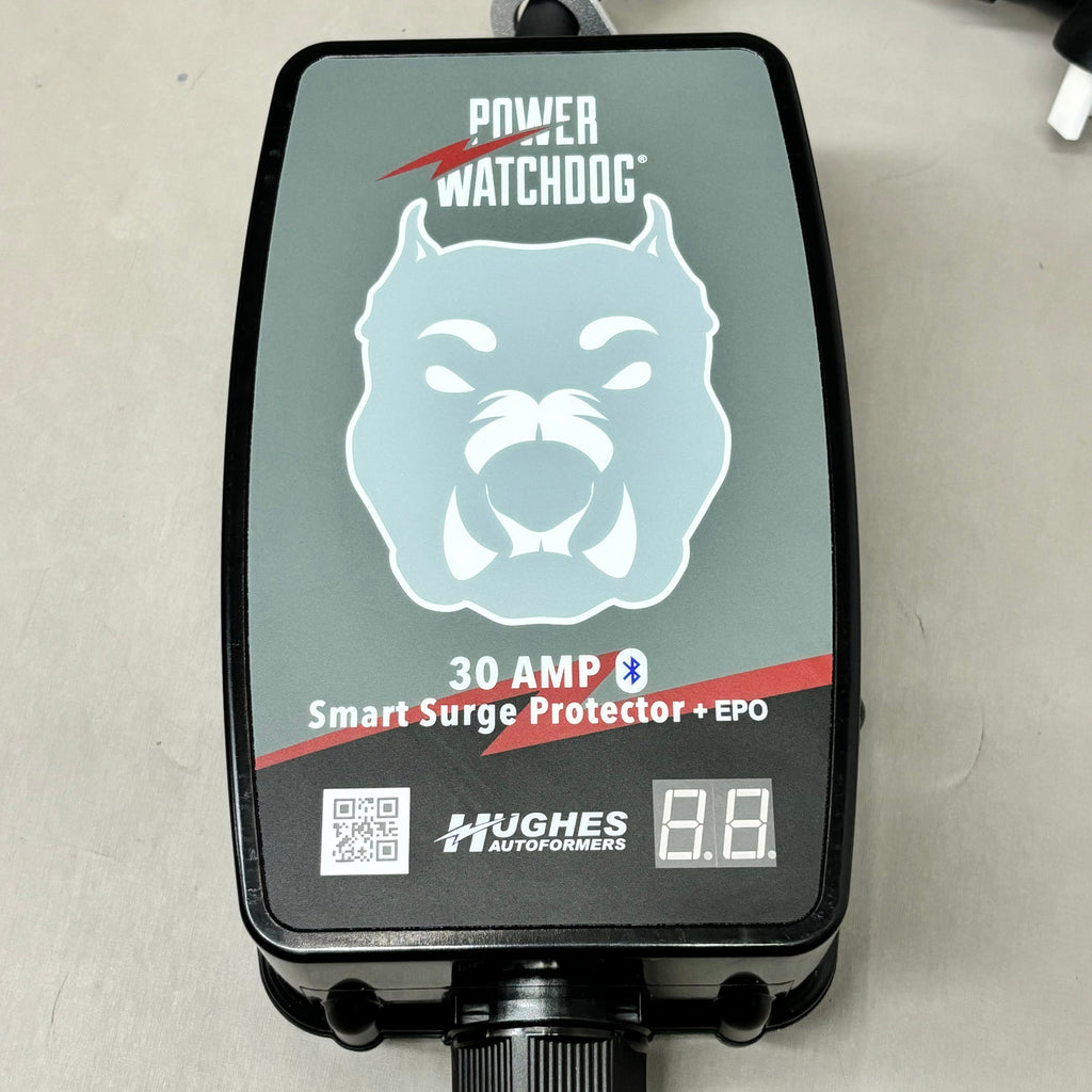 HUGHES AUTOFORMERS Power Watch Dog Smart RV Surge Protector 30 AMP 31" PED30EPO