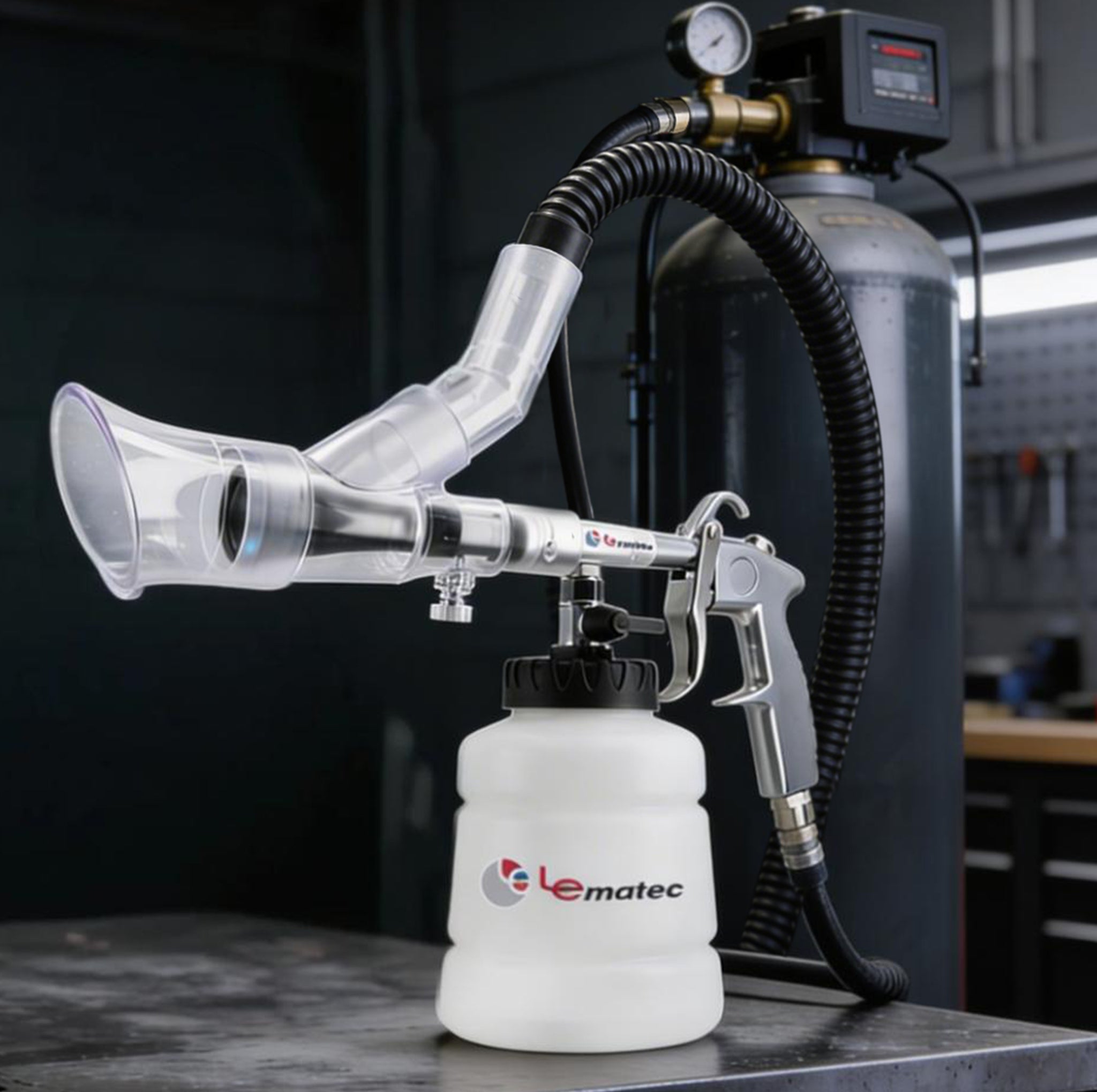 Professional Auto Detailing Kit - 3000 RPM with High Pressure Gun & Extractor